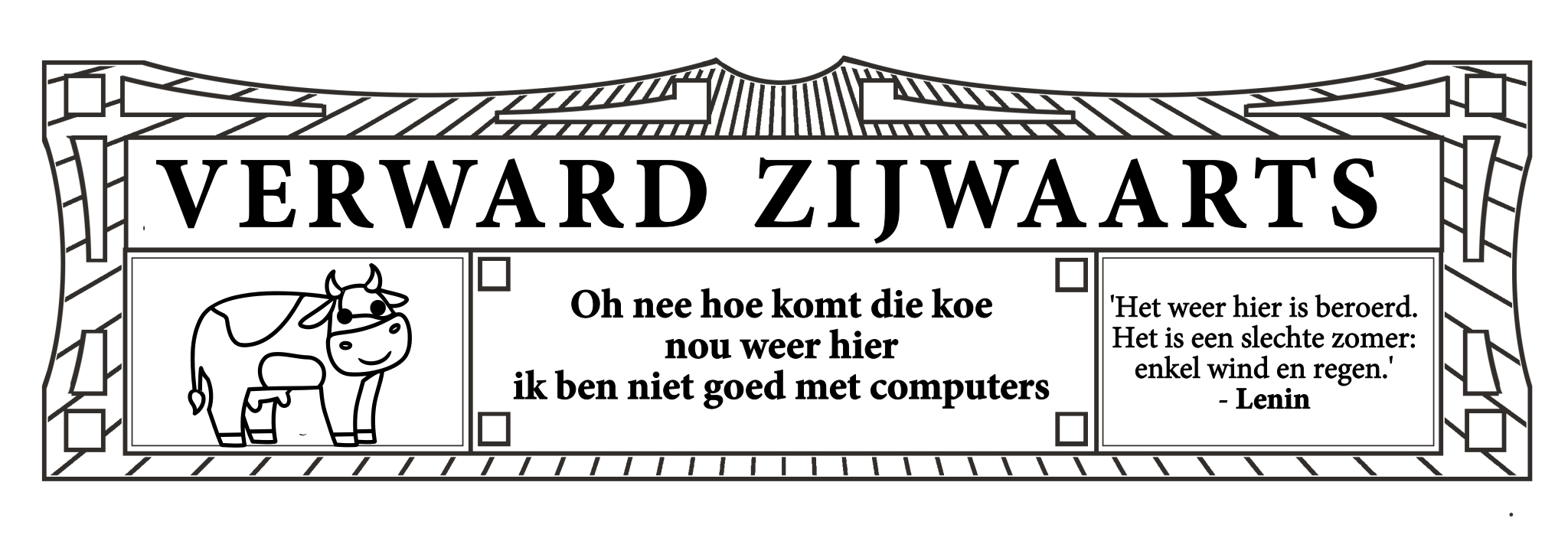 Verward Zijwaarts